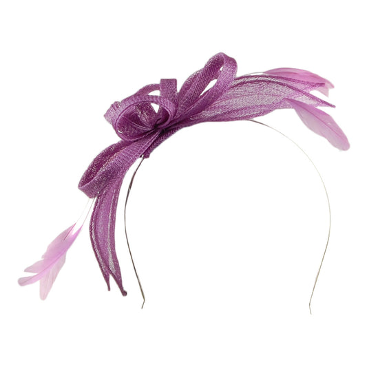 Failsworth Jenaya II Fascinator - Veilchenblau