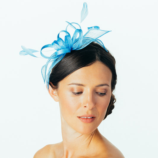 Failsworth Jenaya II Fascinator - Himmelblau