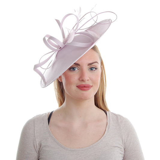 Failsworth Virginia Disc Fascinator - Fliederfarben