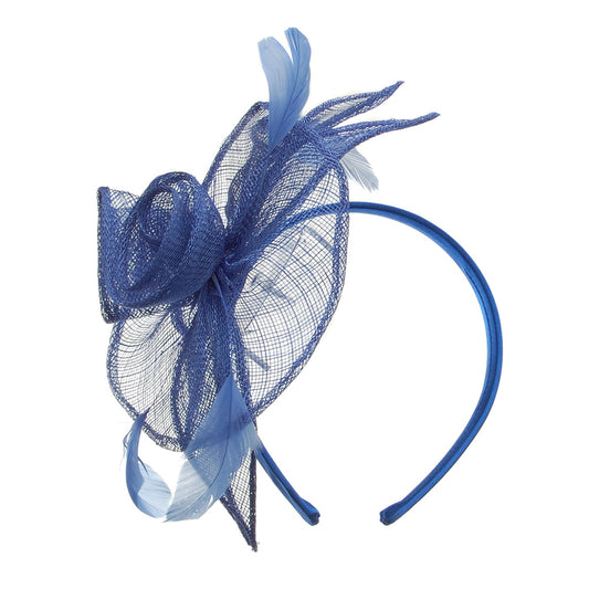 Jane Anne Designs Pixie Fascinator - Königsblau