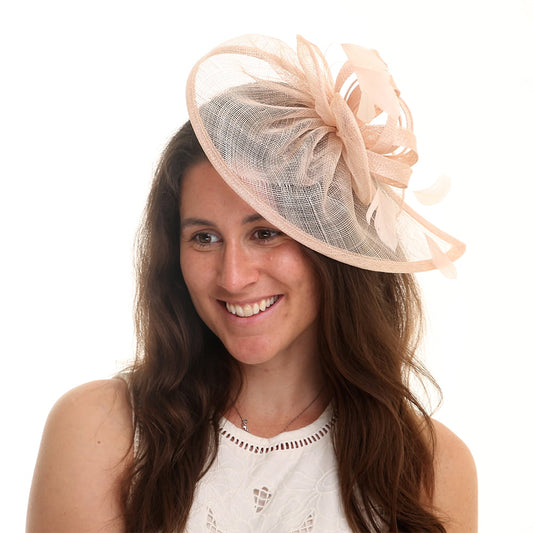 Jane Anne Designs Iris Fascinator - Nude