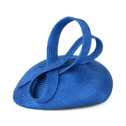 Whiteley Jenny Pillbox Hut aus Stroh - Knallblau