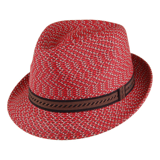 Bailey Mannes Trilby Hut - Rot-Multi