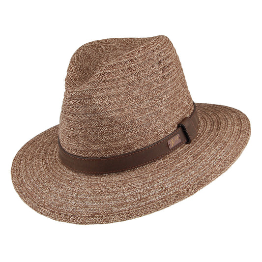 Bailey Foley Fedora Hut mit heruntergeklappter Krempe - Braun