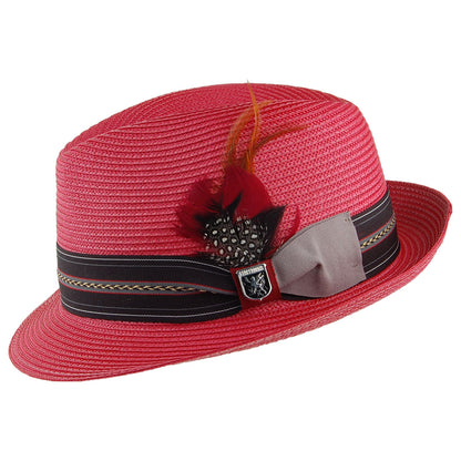 Stacy Adams Runyon Trilby Hut - Rot