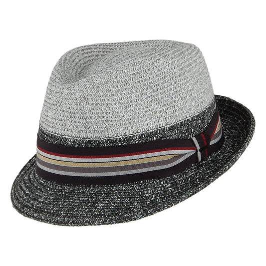 Bailey Rokit Teardrop Trilby Hut - Hellgrau