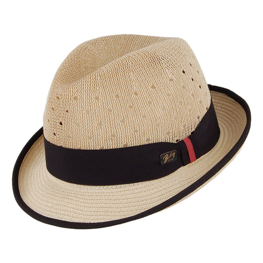 Bailey Bascom Trilby Hut aus Toyo Stroh - Natur