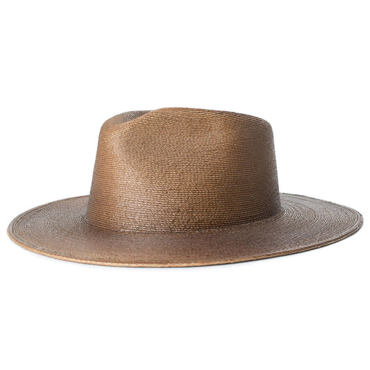 Brixton Marcos Fedora Hut aus Stroh - Braun
