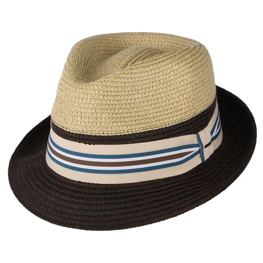 Bailey Rokit Special Teardrop Trilby Hut - Braun