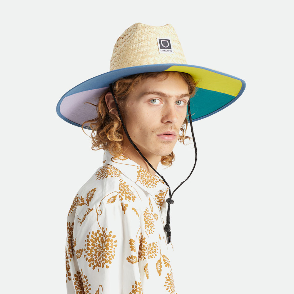 Brixton Beta Rettungsschwimmer I Hut aus Stroh - Hellbraun