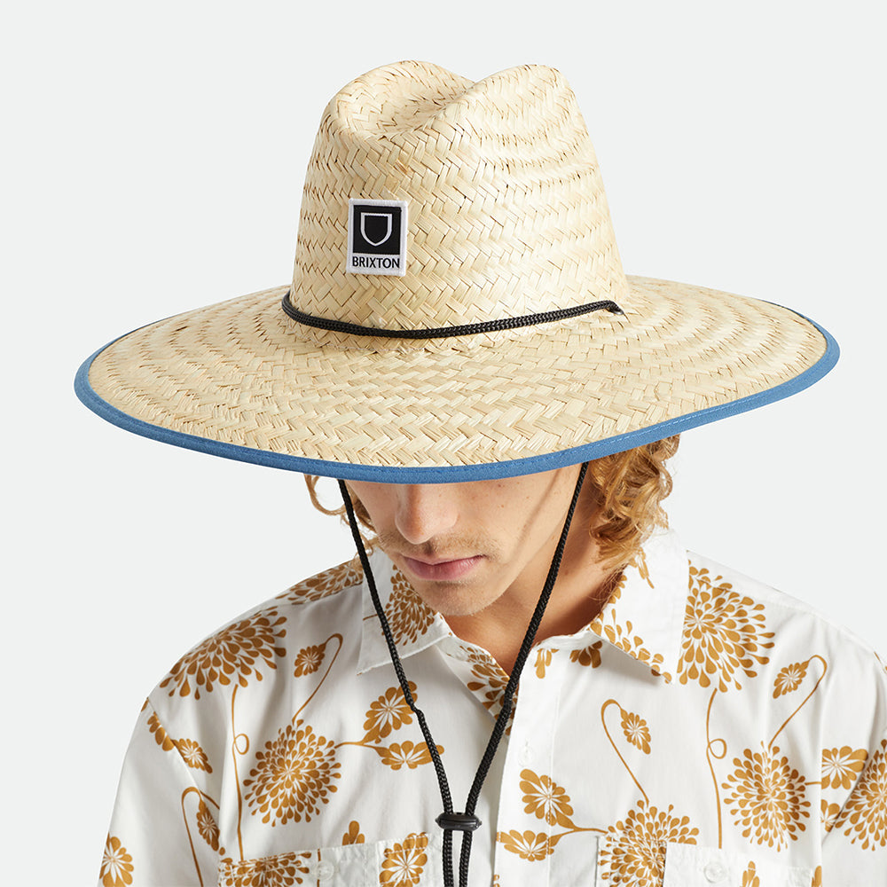 Brixton Beta Rettungsschwimmer I Hut aus Stroh - Hellbraun