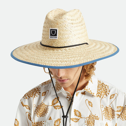 Brixton Beta Rettungsschwimmer I Hut aus Stroh - Hellbraun