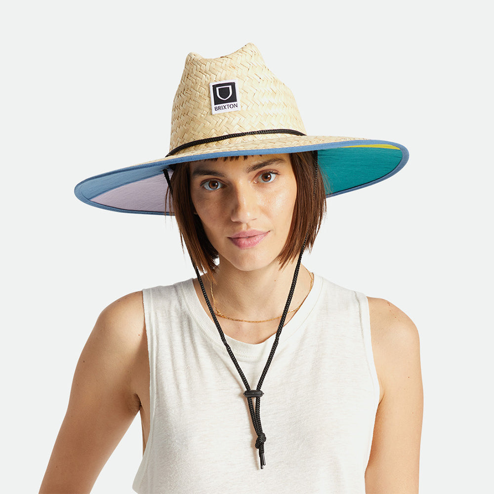 Brixton Beta Rettungsschwimmer I Hut aus Stroh - Hellbraun