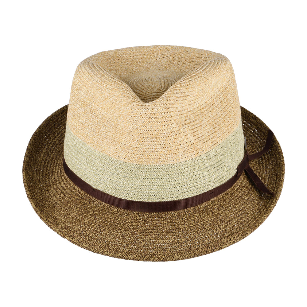 Stetson Player Trilby Hut dreifarbig - Whisky