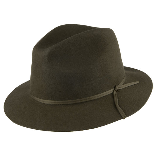 Brixton Graham Fedora Hut - Moosgrün