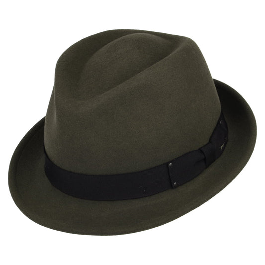 Bailey Wynn II Knautschbarer Trilby Hut - Schlangenbraun