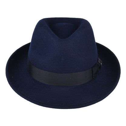 Bailey Maglor Trilby Hut aus Wollfilz - Marineblau