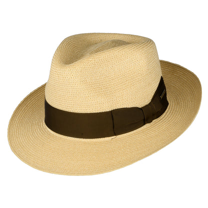 Stetson Fedora Hut aus Hanf - Natur