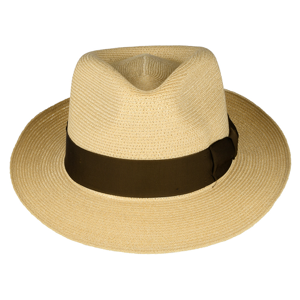 Stetson Fedora Hut aus Hanf - Natur