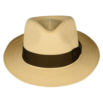 Stetson Fedora Hut aus Hanf - Natur