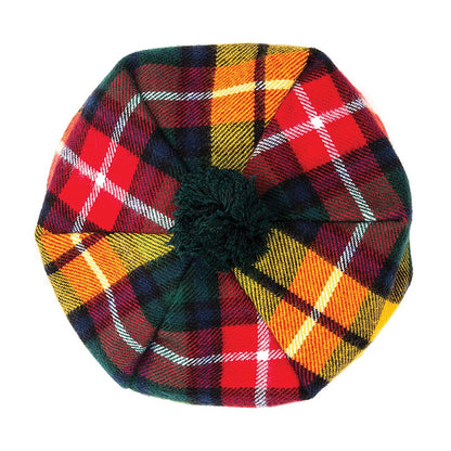 Lochcarron Of Scotland Tam O' Shanter Mütze aus Lammwolle - Buchanan Modern