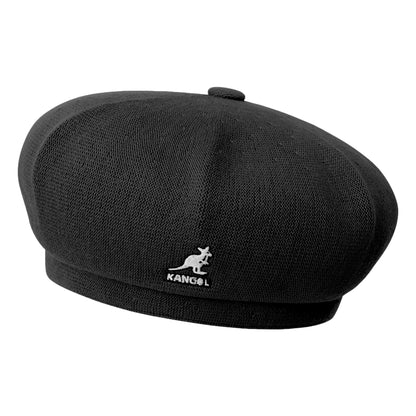 Kangol Jax Baskenmütze aus Bambus - Schwarz