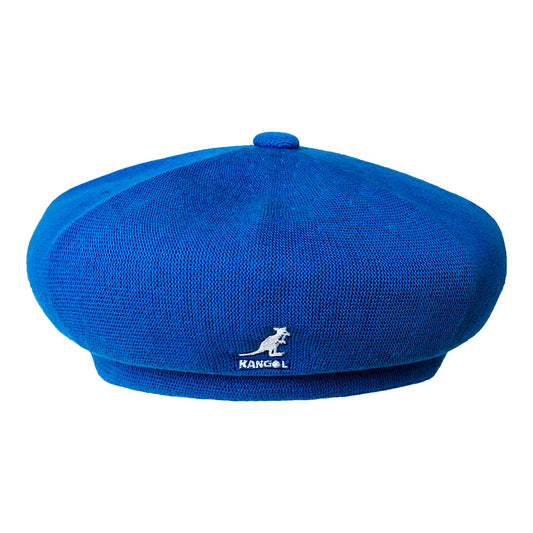 Kangol Jax Baskenmütze aus Bambus - Blau