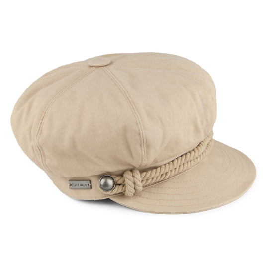 Betmar Baker Boy Schiffermütze - Khaki