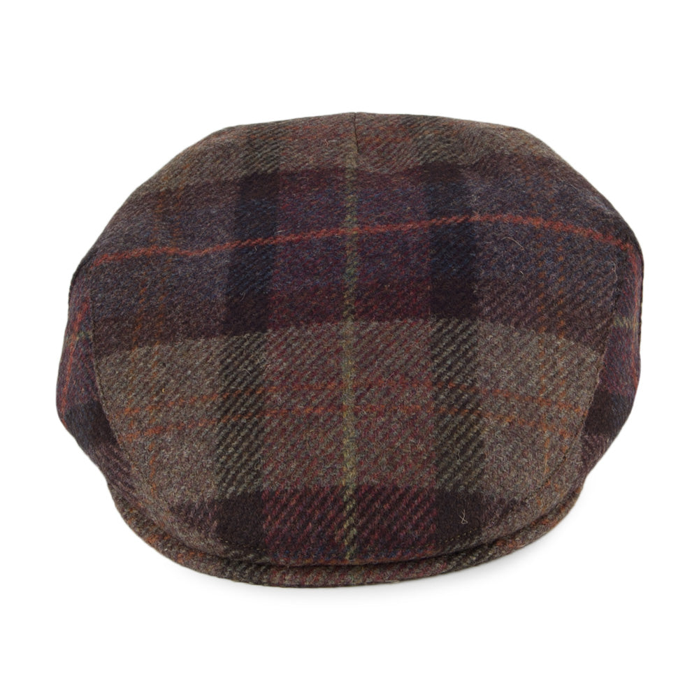 Failsworth Cambridge Schiebermütze aus Wolle - Braun-Multi