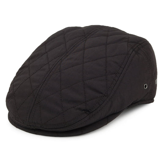 Kangol Hidden Layers Driving Schiebermütze mit Ohrenklappen - Schwarz