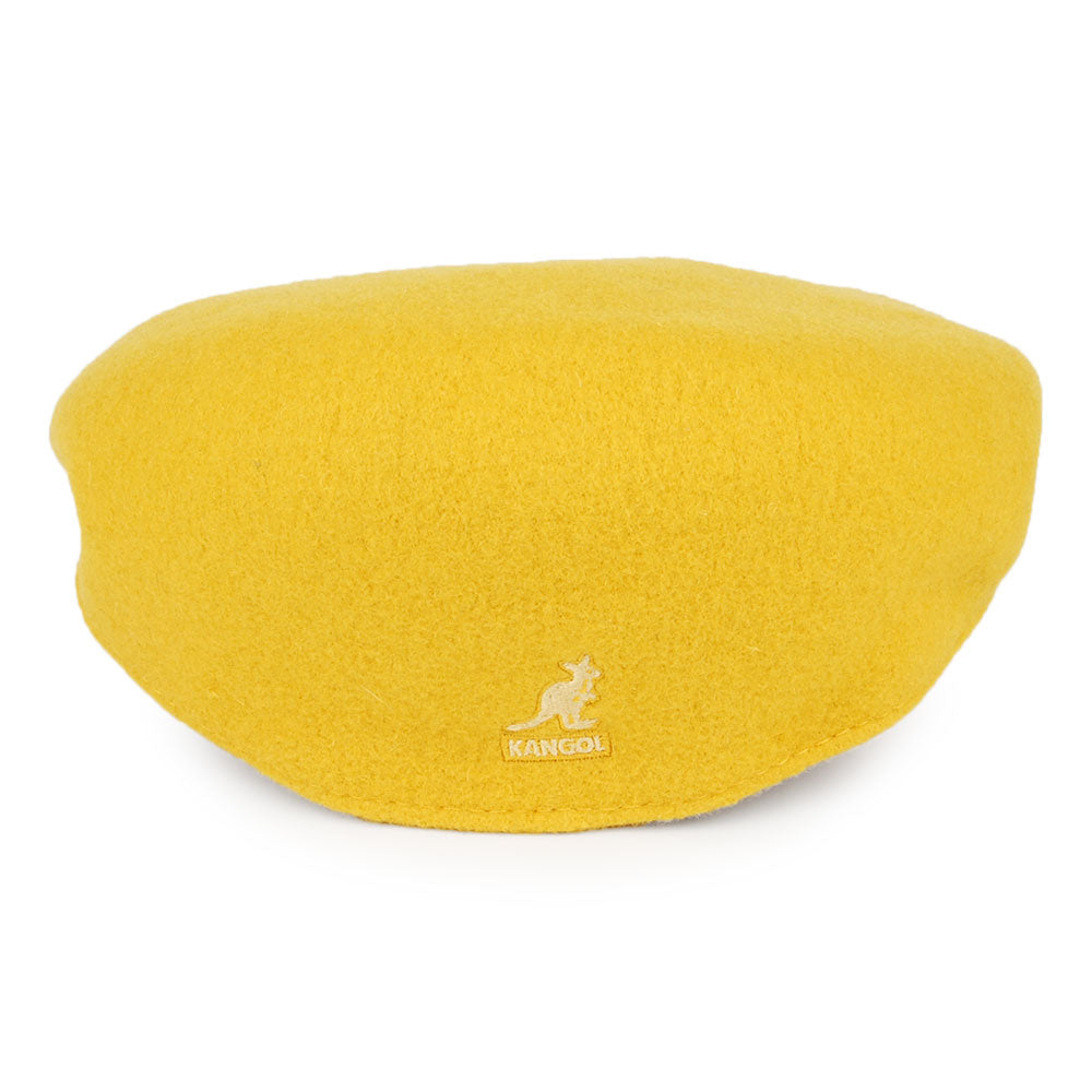 Kangol 504 Schiebermütze aus Wolle - Gelb