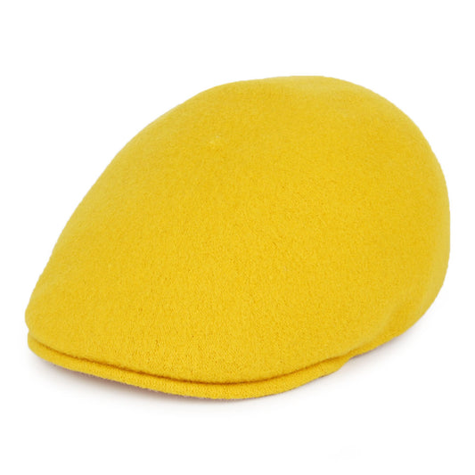 Kangol Nahtlose Wool 507 Schiebermütze - Gelb
