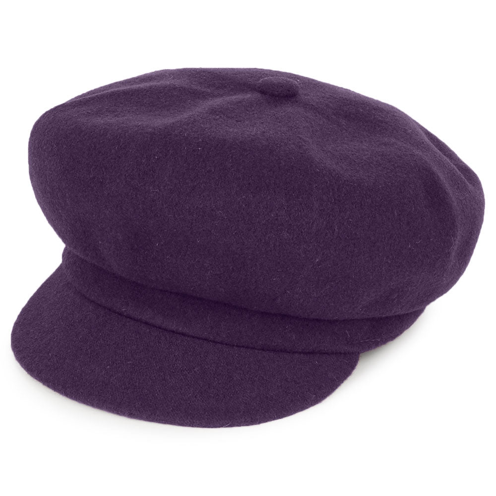 Kangol Spitfire Ballonmütze aus Wolle - Lila