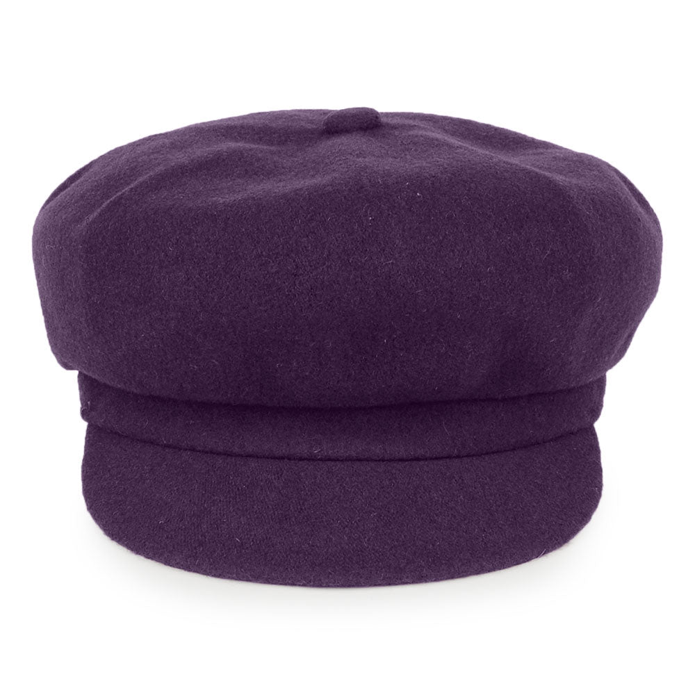 Kangol Spitfire Ballonmütze aus Wolle - Lila