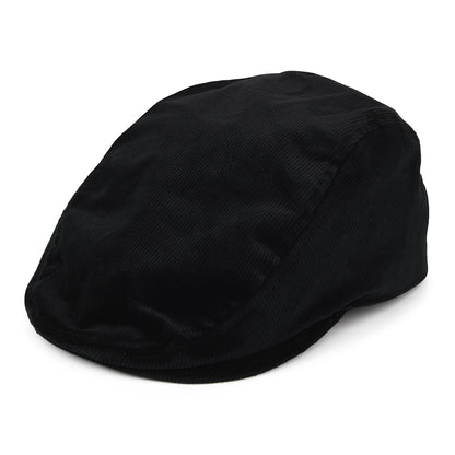 Kangol Kord Schiebermütze - Schwarz