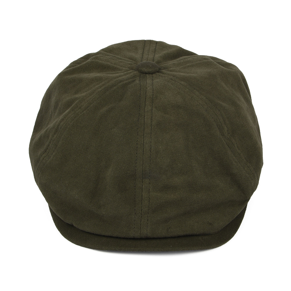 Failsworth Hudson Ballonmütze aus Baumwoll-Canvas - Khaki-Marineblau