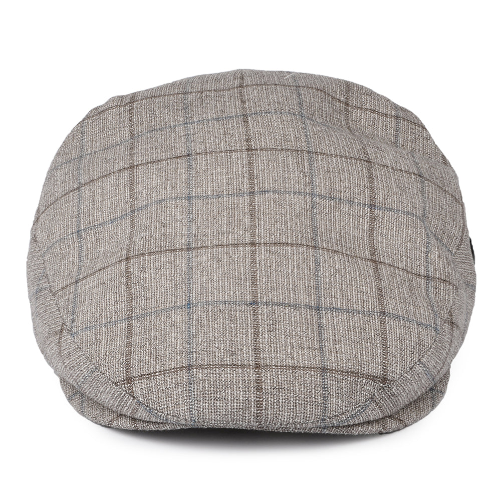 City Sport Schiebermütze I mit Fensterscheibenmuster - Hellbraun