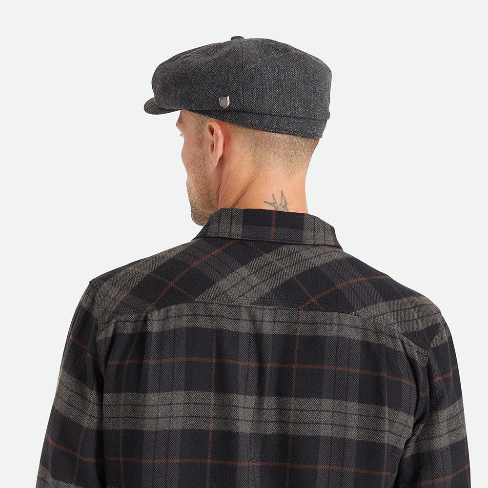 Brixton Brood II Baggy Ballonmütze - Schwarz-Grau
