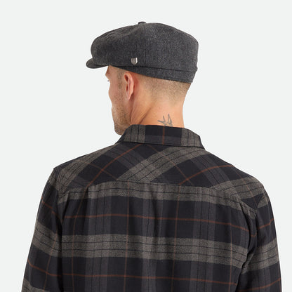 Brixton Brood II Baggy Ballonmütze - Schwarz-Grau
