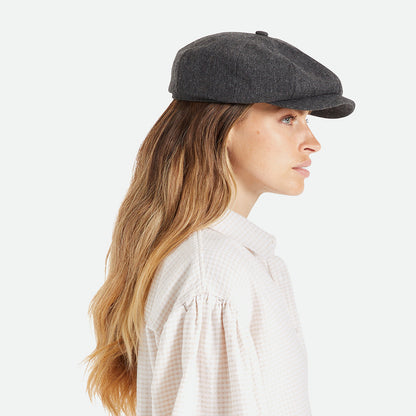 Brixton Brood II Baggy Ballonmütze - Schwarz-Grau