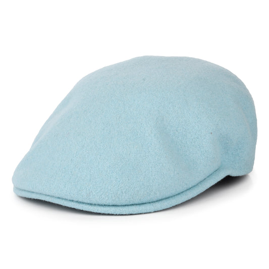 Kangol 504 Schiebermütze aus Wolle - Eisblau