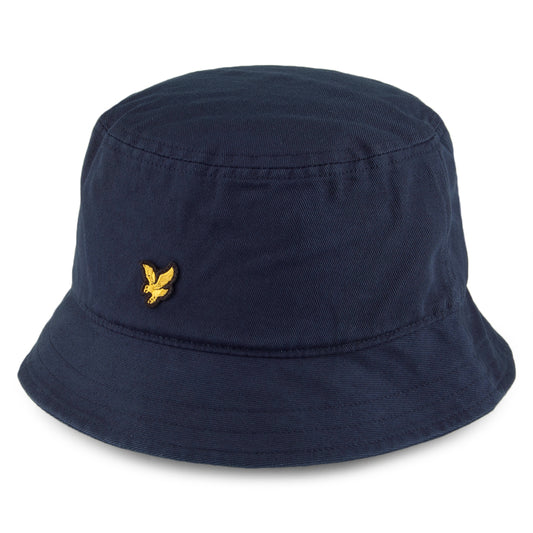 Lyle & Scott Fischerhut aus Baumwolle - Marineblau