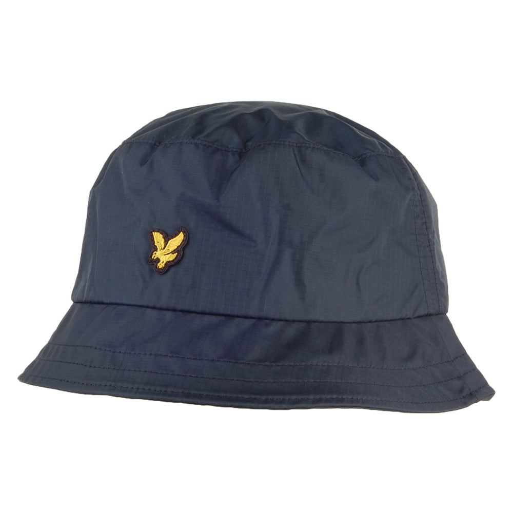 Lyle & Scott Ripstop Fischerhut aus Nylon - Marineblau