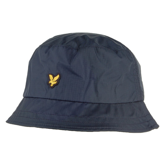 Lyle & Scott Ripstop Fischerhut aus Nylon - Marineblau