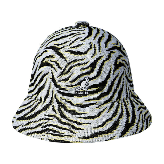 Kangol Carnival Casual Fischerhut Zebra - Schwarz-Weiß
