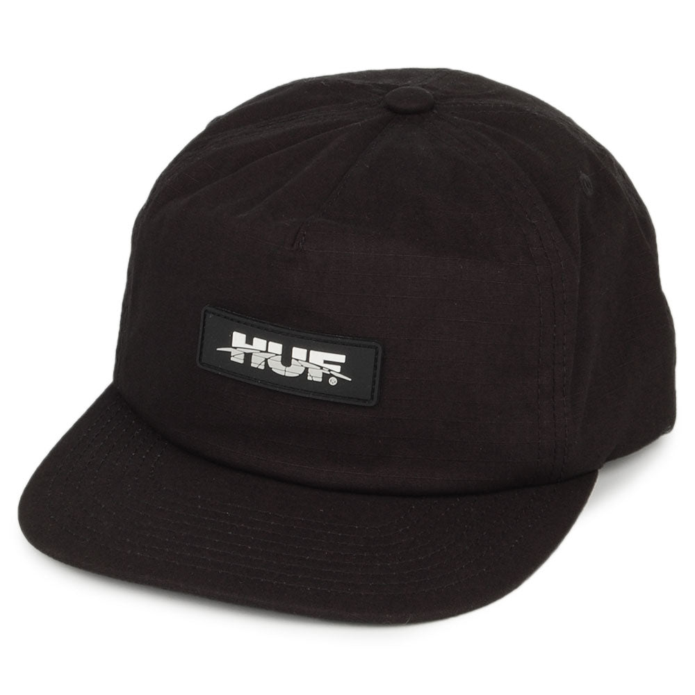 HUF Horizon Ripstop Snapback Cap - Schwarz