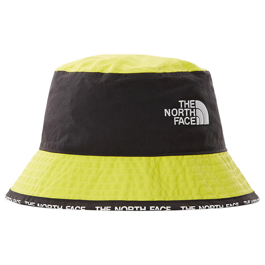 The North Face Cypress Fischerhut Packbarer Knautschbarer - Schwarz-Limettengrün