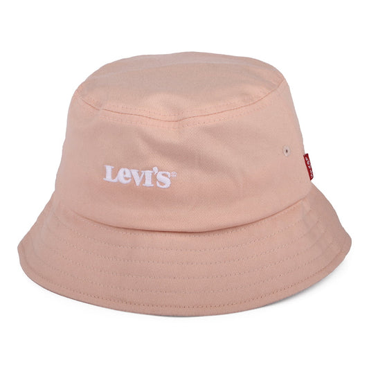 Levi's Damen Vintage Modern Logo Fischerhut - Hellrosa