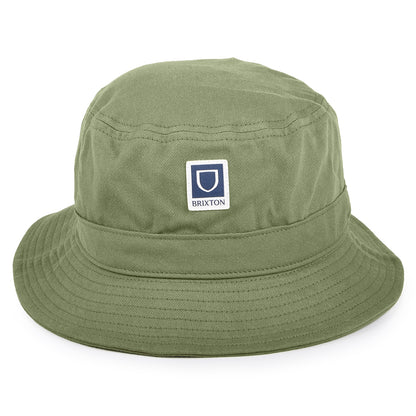 Brixton Beta Knautschbarer Fischerhut aus Baumwolle - Olivgrün