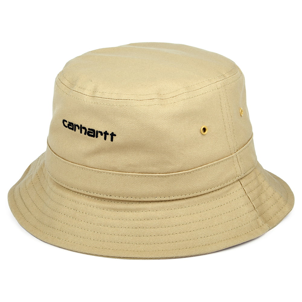 Carhartt WIP Script Fischerhut aus Baumwoll-Canvas - Hellbraun